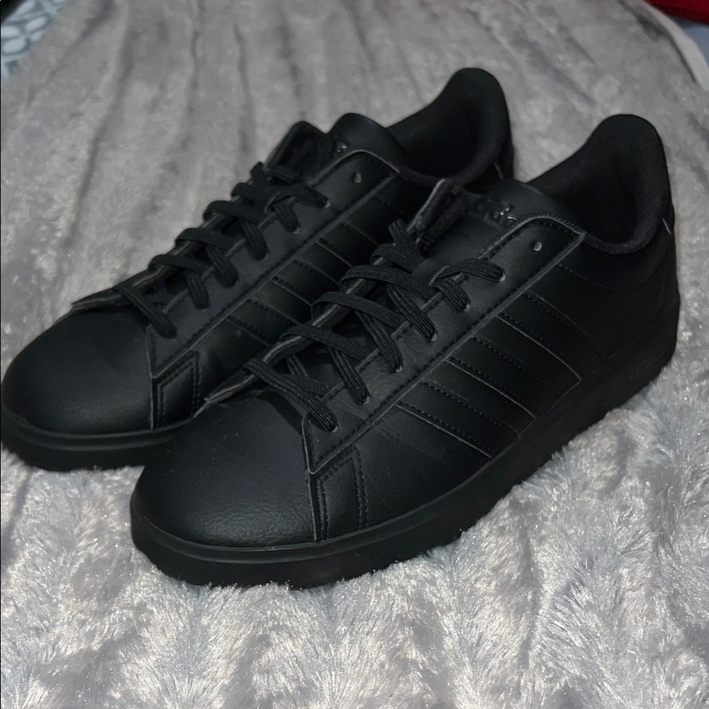 Adidas Men's All-Black Sneakers